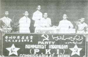 PKI meeting in Batavia (now Jakarta), 1925. (The National Library of Indonesia, Jakarta)