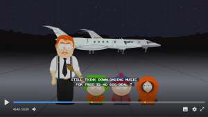 Southpark S07e09, *Christian rock hard*, 2003