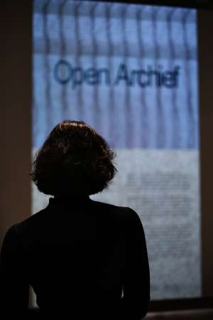 Open Archief 3, Het Nieuwe Instituut, 2022-2023. Graphic Design and Exhibition Design by Marius Schwarz, Amsterdam.